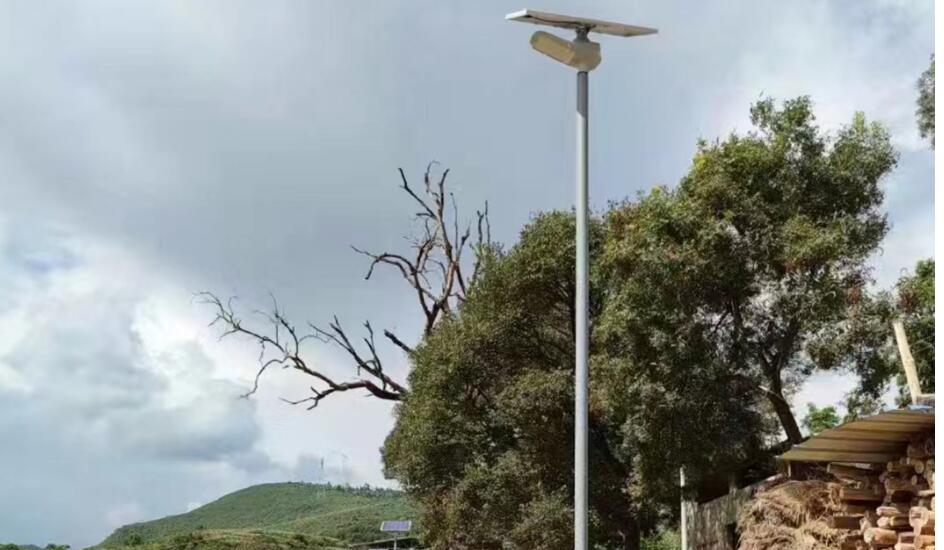 太陽(yáng)能路燈的防盜方法